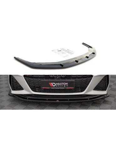 Lame de Pare-chocs Avant V.2 AUDI RS6 C8 / RS7 C8 - Maxton