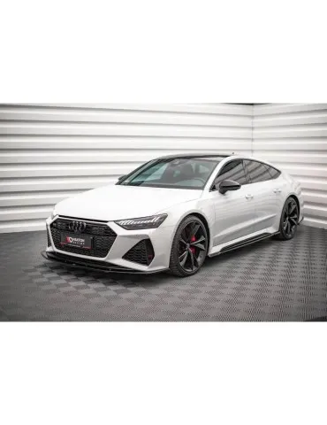Lame de Pare-chocs Avant V.2 AUDI RS6 C8 / RS7 C8 - Maxton
