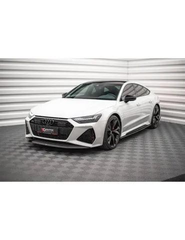 Lame de Pare-chocs Avant V.3 AUDI RS6 C8 / RS7 C8 - Maxton