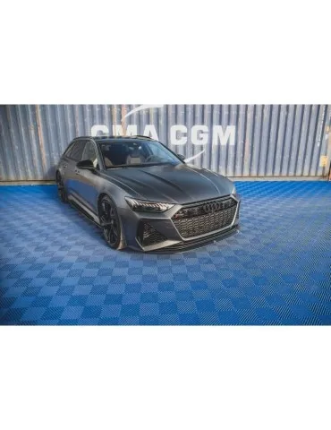 Lame de Pare-chocs Avant V.3 AUDI RS6 C8 / RS7 C8 - Maxton