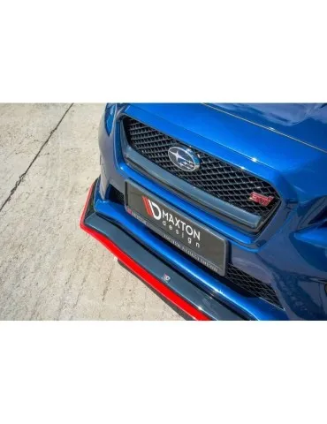 Lame de Pare-chocs Avant / Splitter V.3 SUBARU WRX STI   + - Maxton