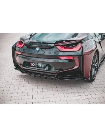 Diffuseur central Arrière (avec une barre verticale) BMW i8 - Maxton