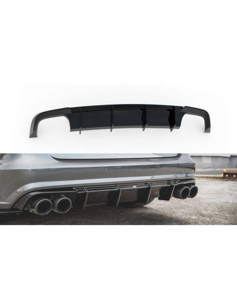 Diffuseur Arrière Complet AUDI S6 / A6 S-LINE C7 FL - Maxton
