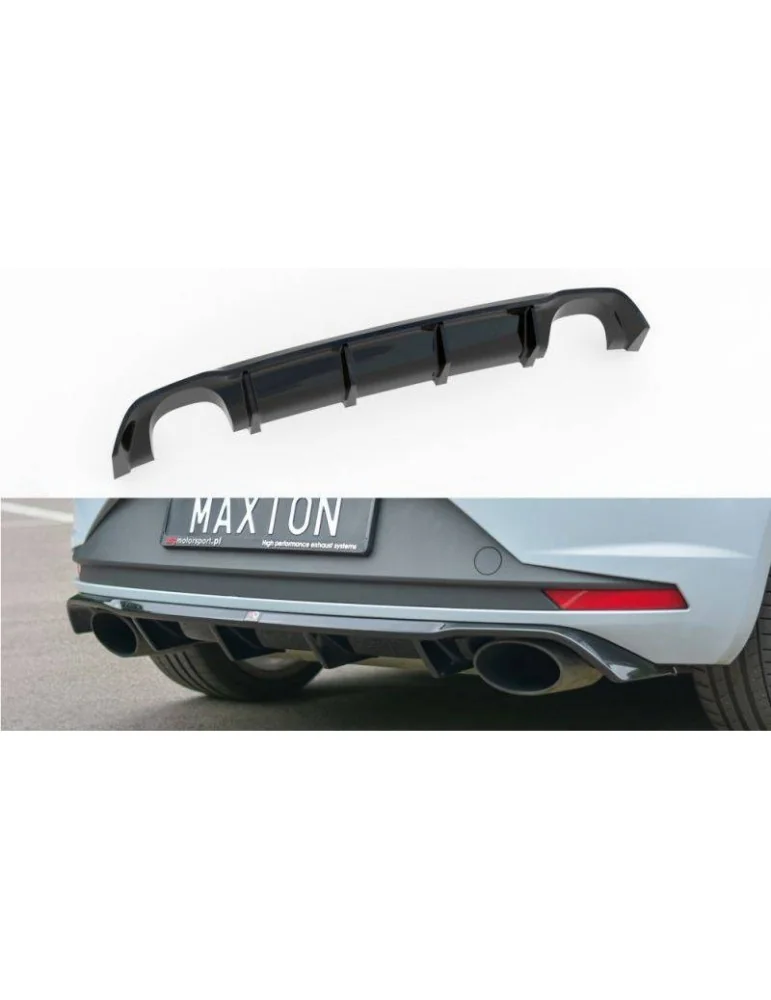 Diffuseur Arrière Complet SEAT LEON III CUPRA - Maxton