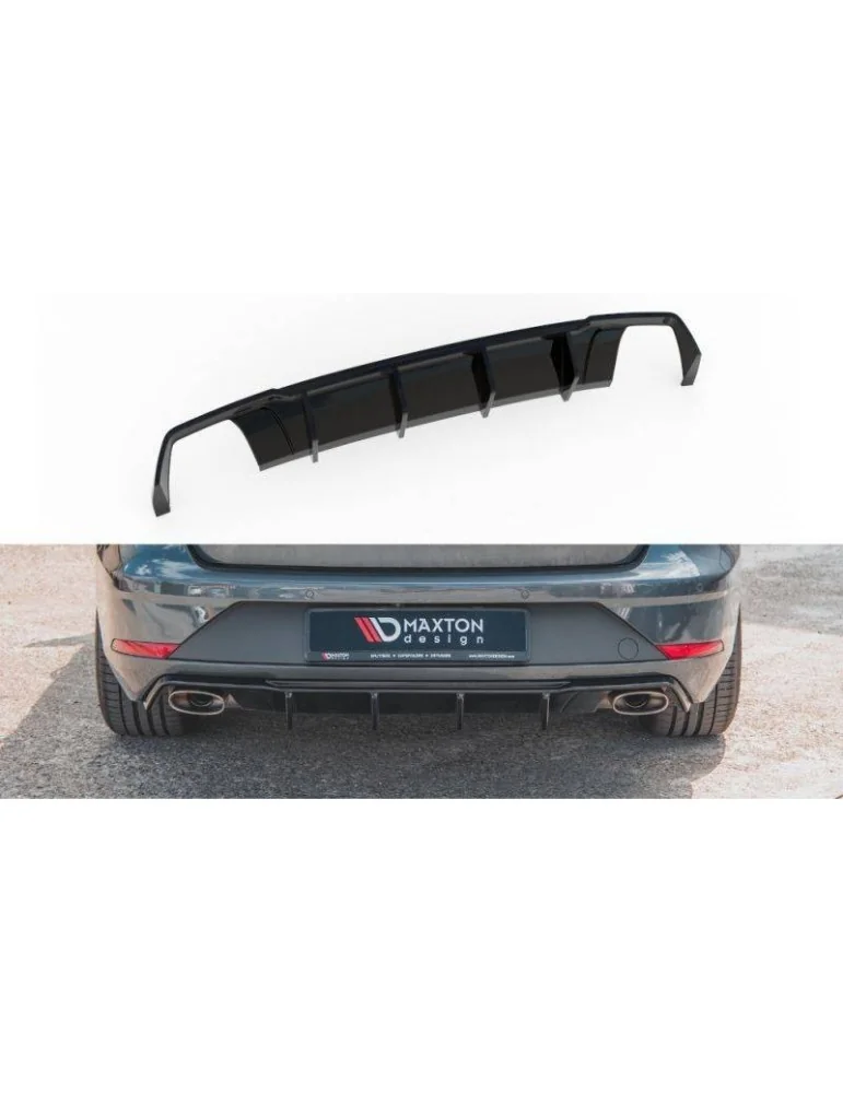 Diffuseur Arrière Complet V.2 SEAT LEON CUPRA ST MK3 FL - Maxton