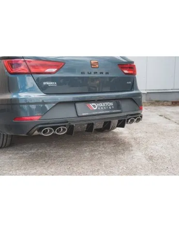 Diffuseur Arrière Complet V.3 SEAT LEON CUPRA ST MK3 FL - Maxton