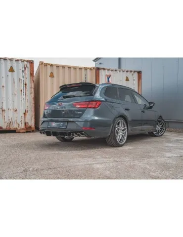 Diffuseur Arrière Complet V.3 SEAT LEON CUPRA ST MK3 FL - Maxton