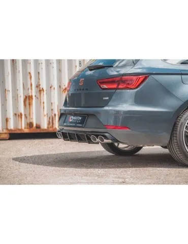 Diffuseur Arrière Complet V.3 SEAT LEON CUPRA ST MK3 FL - Maxton