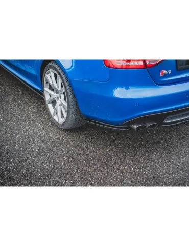 Lame de pare-chocs Latérales Arrière AUDI S4 / A4 S-LINE B8 Sedan - Maxton