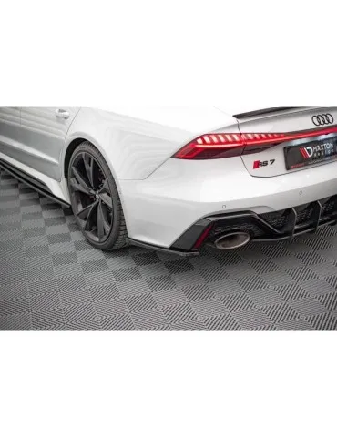 Lame de pare-chocs Latérales Arrière V.1 AUDI RS6 C8 / RS7 C8 - Maxton
