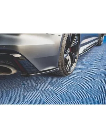 Lame de pare-chocs Latérales Arrière V.1 AUDI RS6 C8 / RS7 C8 - Maxton