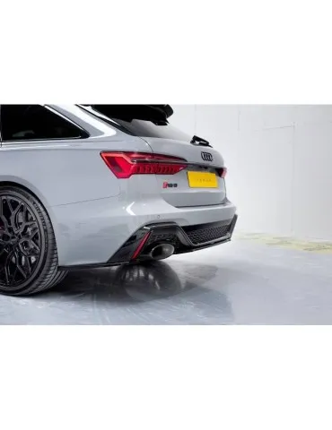 Lame de pare-chocs Latérales Arrière V.1 AUDI RS6 C8 / RS7 C8 - Maxton