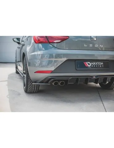Lame de pare-chocs Latérales Arrière SEAT LEON MK3 FR Facelift - Maxton