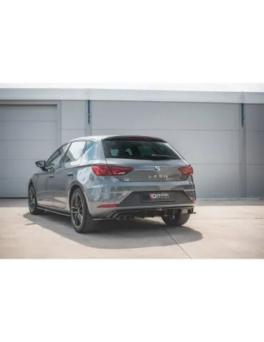 Lame de pare-chocs Latérales Arrière SEAT LEON MK3 FR Facelift - Maxton