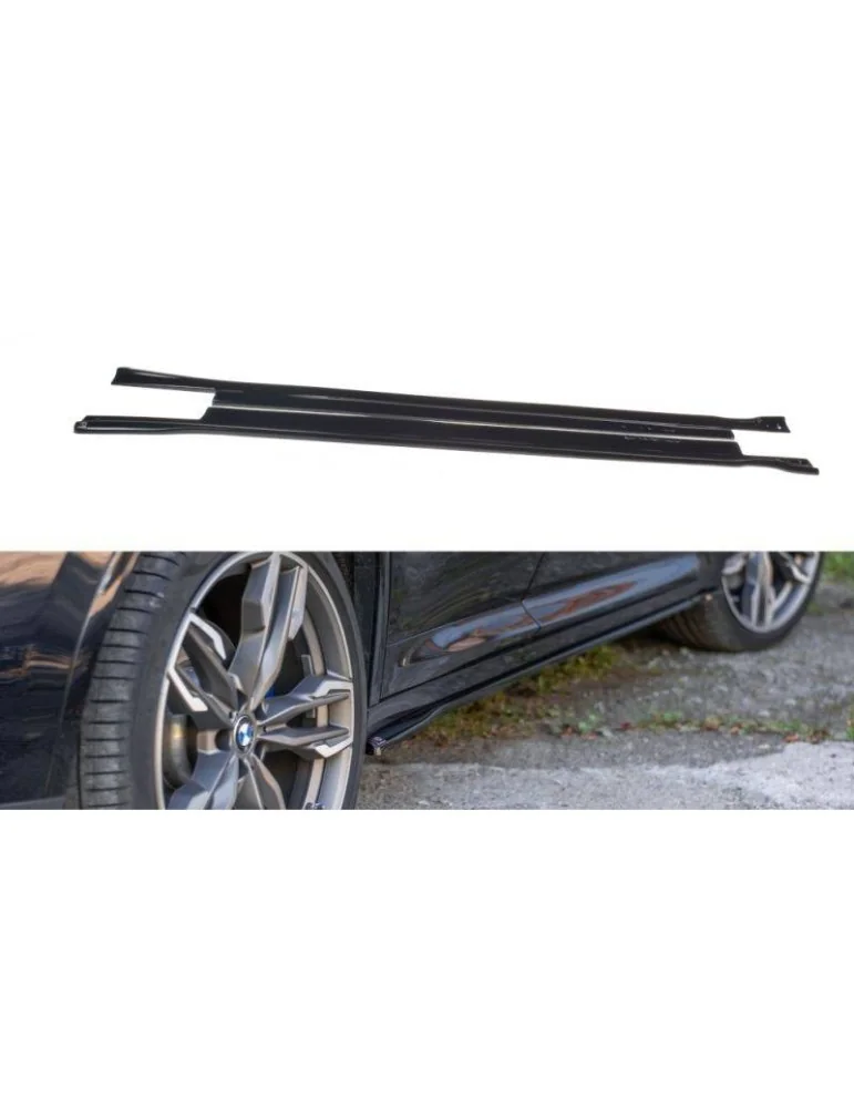 Set des diffeuseur de Bas de caisse BMW X4 M-Pack G02 - Maxton