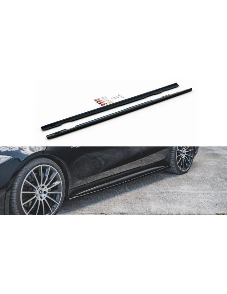 Extension / Rajout de Bas de caisse MERCEDES-BENZ CLS AMG-Line / 53AMG C257 - Maxton