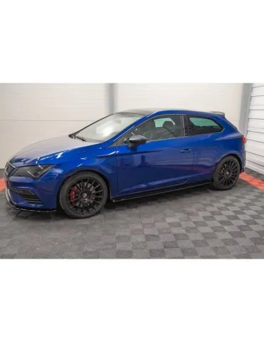 Extension / Rajout de Bas de caisse SEAT LEON CUPRA / FR SC MK3 / MK3 FL - Maxton