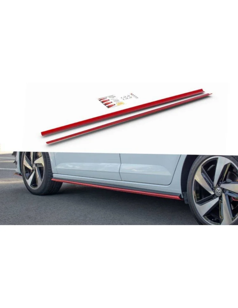 Set de Diffuseur de Bas de Caisse VW POLO MK6 GTI - Maxton