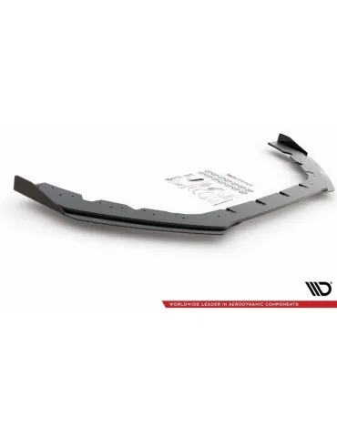 sport Durabilité Lame de Pare-chocs Avant + Volets latéraux FORD FOCUS RS MK3 - Maxton