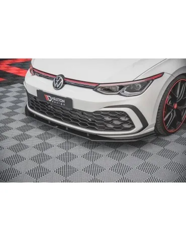 sport Durabilité Lame de Pare-chocs Avant VOLKSWAGEN GOLF 8 GTI - Maxton