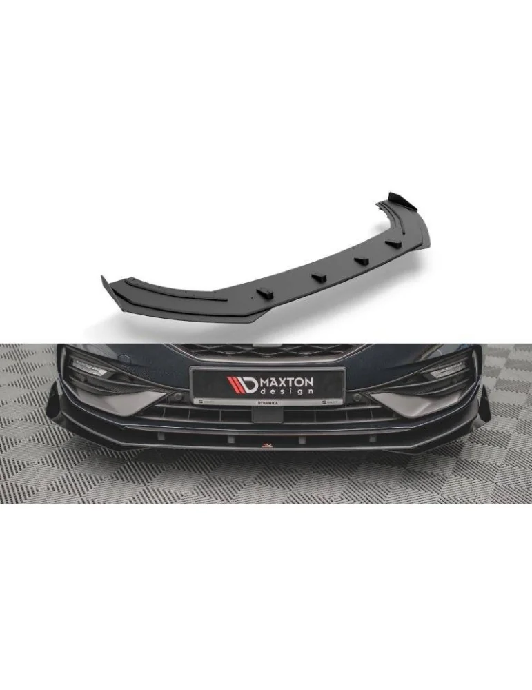 Gamme Street Pro Lame de Pare-chocs Avant + Volets latéraux SEAT LEON FR Mk4 - Maxton