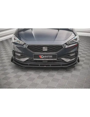 Gamme Street Pro Lame de Pare-chocs Avant + Volets latéraux SEAT LEON FR Mk4 - Maxton
