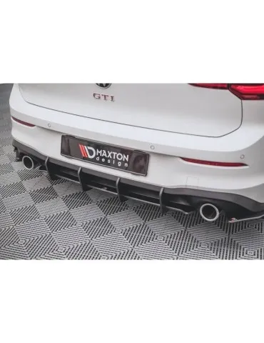 sport Durabilité Central Diffuseur Arrière V.1 VOLKSWAGEN GOLF 8 GTI - Maxton
