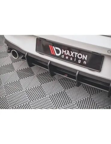 sport Durabilité Central Diffuseur Arrière V.1 VOLKSWAGEN GOLF 8 GTI - Maxton