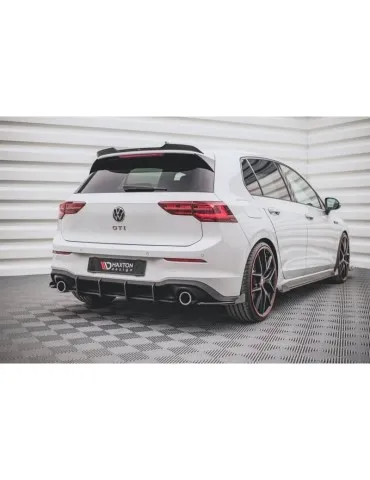 sport Durabilité Central Diffuseur Arrière V.1 VOLKSWAGEN GOLF 8 GTI - Maxton