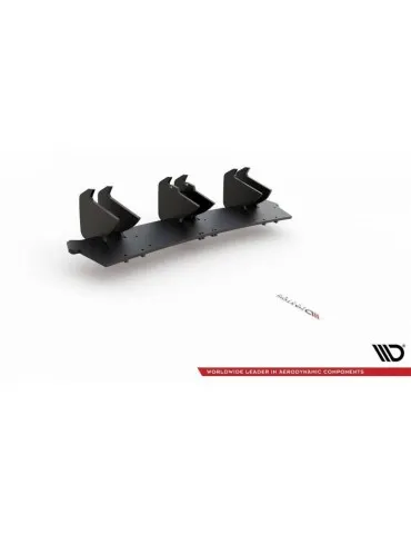 sport Durabilité Central Diffuseur Arrière V.2 VOLKSWAGEN GOLF 8 GTI - Maxton