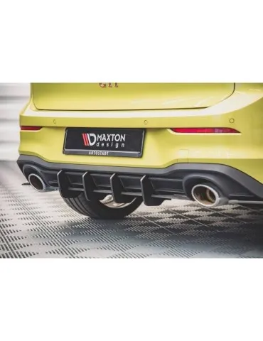sport Durabilité Central Diffuseur Arrière V.1 VOLKSWAGEN GOLF 8 GTI CLUB sport - Maxton