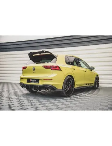 sport Durabilité Central Diffuseur Arrière V.1 VOLKSWAGEN GOLF 8 GTI CLUB sport - Maxton