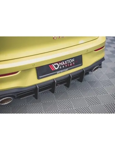 sport Durabilité Central Diffuseur Arrière V.2 VOLKSWAGEN GOLF 8 GTI CLUB sport - Maxton