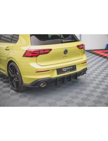 sport Durabilité Central Diffuseur Arrière V.2 VOLKSWAGEN GOLF 8 GTI CLUB sport - Maxton