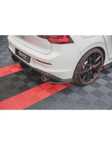 sport Durabilité Lame de Pare-chocs Arrière VOLKSWAGEN GOLF 8 GTI - Maxton
