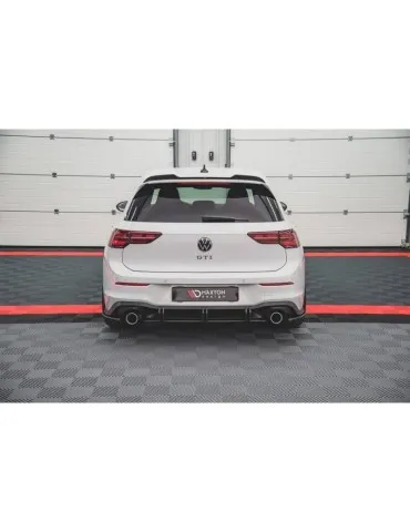 sport Durabilité Lame de Pare-chocs Arrière VOLKSWAGEN GOLF 8 GTI - Maxton