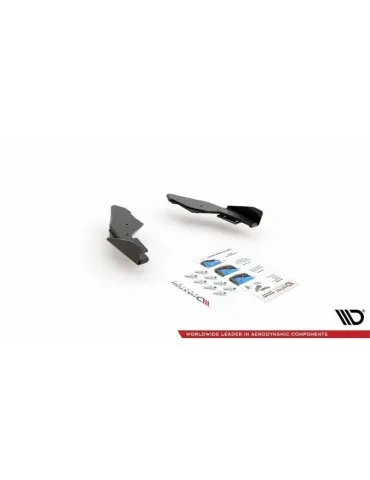 sport Durabilité Lame de Pare-chocs Arrière + Volets latéraux VOLKSWAGEN GOLF 8 GTI - Maxton