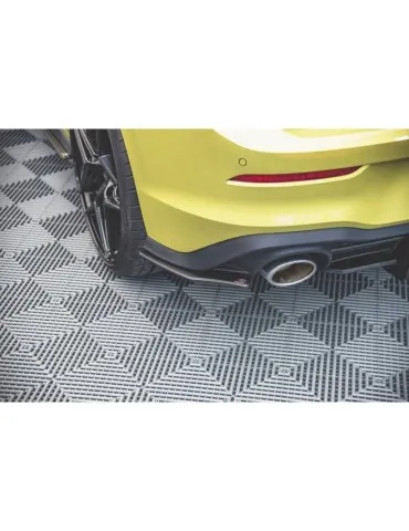 sport Durabilité Lame de Pare-chocs Arrière VOLKSWAGEN GOLF 8 GTI CLUB sport - Maxton