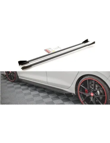 Sports Durabilité Extension / Rajout de Bas de caisse + Volets latéraux VOLKSWAGEN GOLF 8 GTI / GTI CLUB sport - Maxton