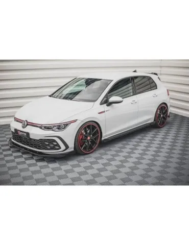 Sports Durabilité Extension / Rajout de Bas de caisse + Volets latéraux VOLKSWAGEN GOLF 8 GTI / GTI CLUB sport - Maxton