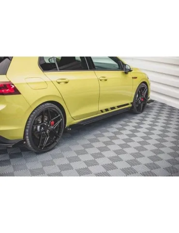 Sports Durabilité Extension / Rajout de Bas de caisse + Volets latéraux VOLKSWAGEN GOLF 8 GTI / GTI CLUB sport - Maxton