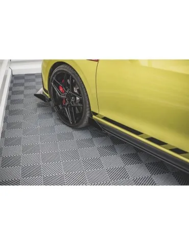 Sports Durabilité Extension / Rajout de Bas de caisse + Volets latéraux VOLKSWAGEN GOLF 8 GTI / GTI CLUB sport - Maxton