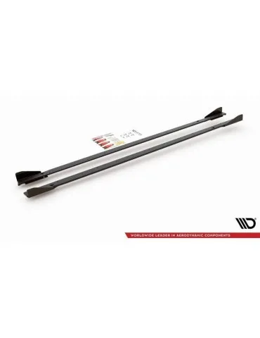 Sports Durabilité Extension / Rajout de Bas de caisse + Volets latéraux VOLKSWAGEN GOLF 8 GTI / GTI CLUB sport - Maxton