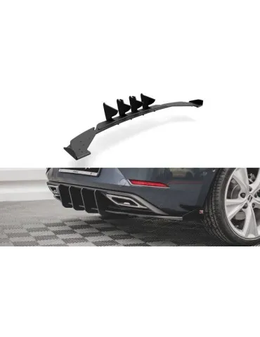 Sports Durabilité Diffuseur Arrière Complet + Volets latéraux SEAT LEON FR Hatchback Mk4 - Maxton