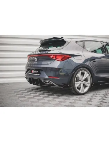 Sports Durabilité Diffuseur Arrière Complet + Volets latéraux SEAT LEON FR Hatchback Mk4 - Maxton