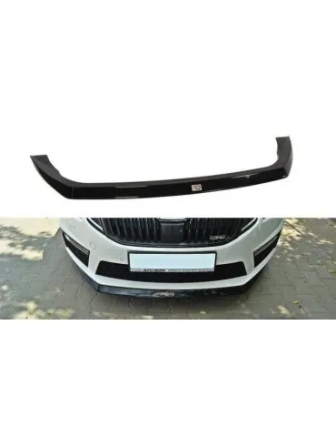 Lame de Pare-chocs Avant V.2 SKODA OCTAVIA RS MK3 - Maxton
