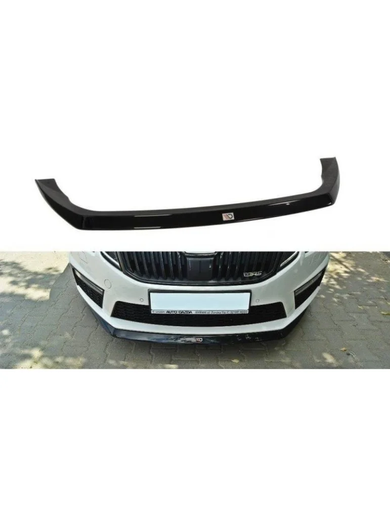 Lame de Pare-chocs Avant V.2 SKODA OCTAVIA RS MK3 - Maxton