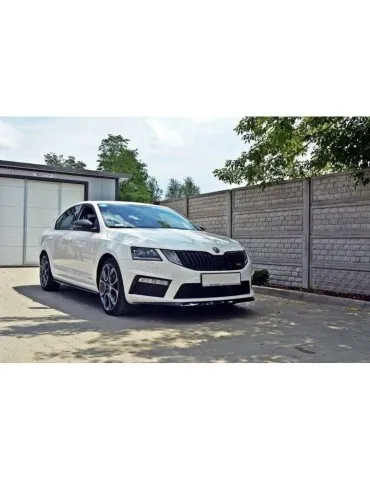 Lame de Pare-chocs Avant V.2 SKODA OCTAVIA RS MK3 - Maxton
