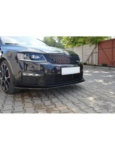 Lame de Pare-chocs Avant V.1 SKODA OCTAVIA RS MK3 - Maxton