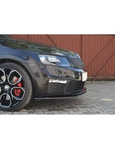 Lame de Pare-chocs Avant V.1 SKODA OCTAVIA RS MK3 - Maxton